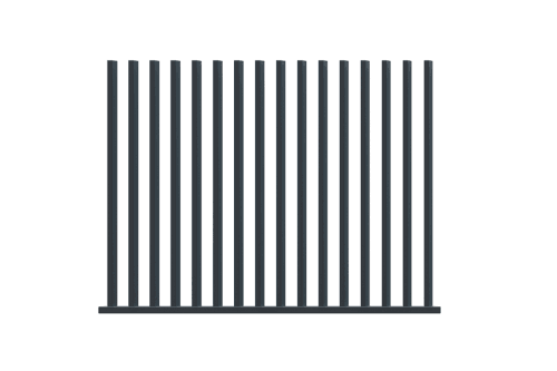 Przęsło, ogrodzenie Linea GLW6040