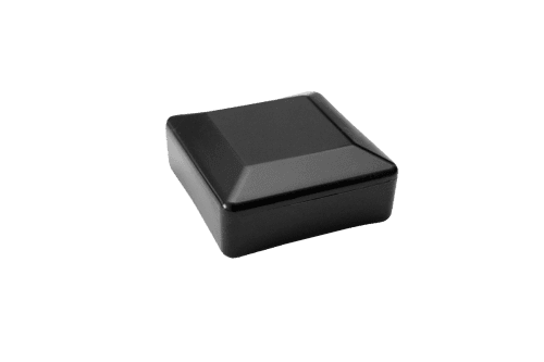 Nasadka słupka, 70x70 mm, kolor czarny RAL9005