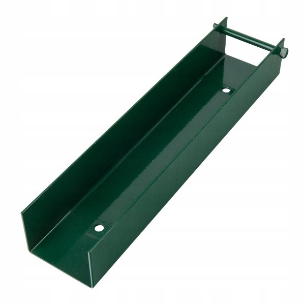 Ceownik stalowy 250mm x 60mm RAL 6005 + wkręt farmerski M8 (2szt.) — zdjęcie 3
