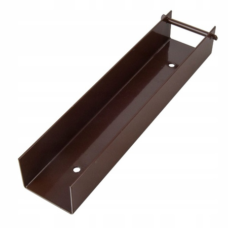 Ceownik stalowy 300mm x 60mm RAL 8017 + wkręt farmerski M8 (2szt.) — zdjęcie 11