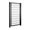 Furtka panelowa 2D SOLID 875mm x 1500mm RAL9005 — zdjęcie 7