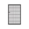 Furtka panelowa 2D SOLID 875mm x 1700mm RAL9005 + kaseta z elektrozaczepem — zdjęcie 9