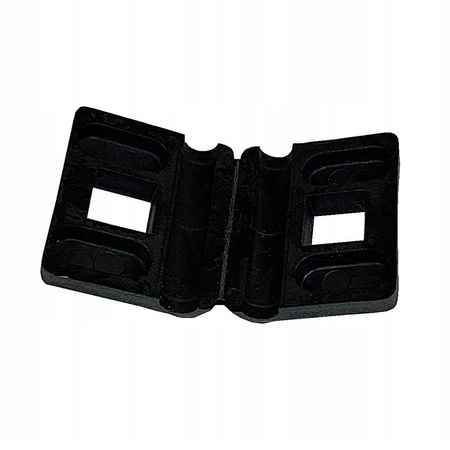 Obejma prosta 60mm x 40mm (fi-4mm) + akcesoria nierdzewne - nakrętka zrywalna ocynk — zdjęcie 15