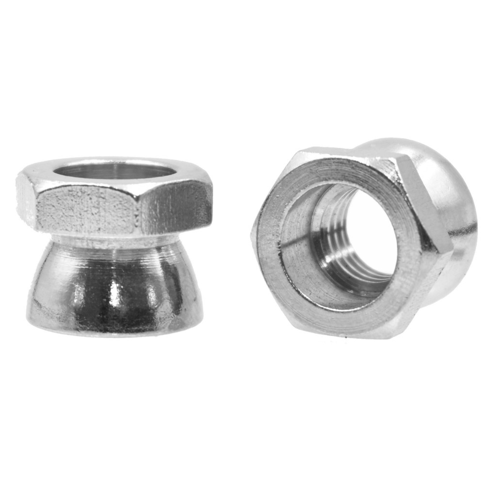 Obejma prosta 60mm x 40mm (fi-4mm) + akcesoria nierdzewne - nakrętka zrywalna RAL 7016 — zdjęcie 3