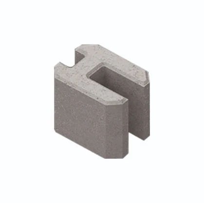 Ogrodzenie panelowe 3D (fi-4mm) o wys. 1530mm - 100MB z podmurówką (gładka w ramce) montowane za pomocą łącznika betonowego h-30 (zestaw - panele, słupki, obejmy) RAL7016 — zdjęcie 4