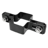 Ogrodzenie panelowe 3D (fi-5mm) o wys. 1530mm - 150MB (zestaw - panele, słupki, obejmy) RAL9005 — zdjęcie 12