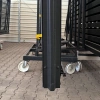 OUTLET - Brama przesuwna aluminiowa - pełna 5000mm x 1500mm, grubość 48 mm, (blacha dwustronna - 4mm) LEWA - RAL7021 (mat struktura) - przeciwwaga niezabudowana + słupy — zdjęcie 12