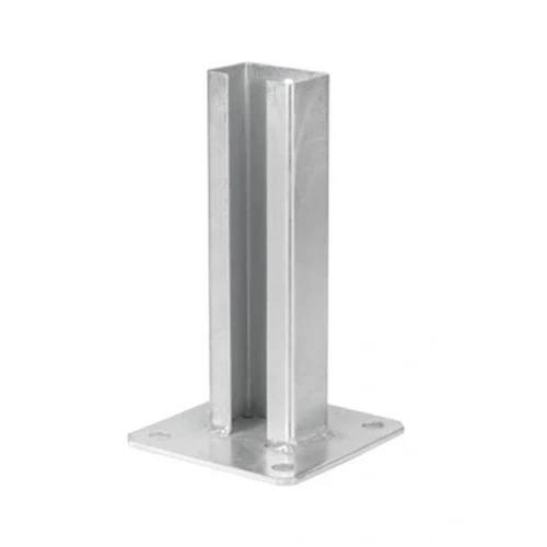 Stopa ocynkowana do słupów ogrodzeniowych 60mm x 40mm — zdjęcie 1