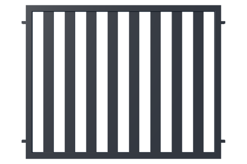 Przęsło, ogrodzenie Metric GMW10020R — zdjęcie 1