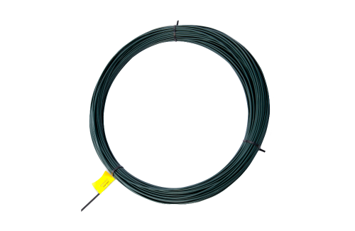 Drut wiązałkowy powlekany, 1,2 mm/50 m, kolor antracytowy, ocynkowany — zdjęcie 1