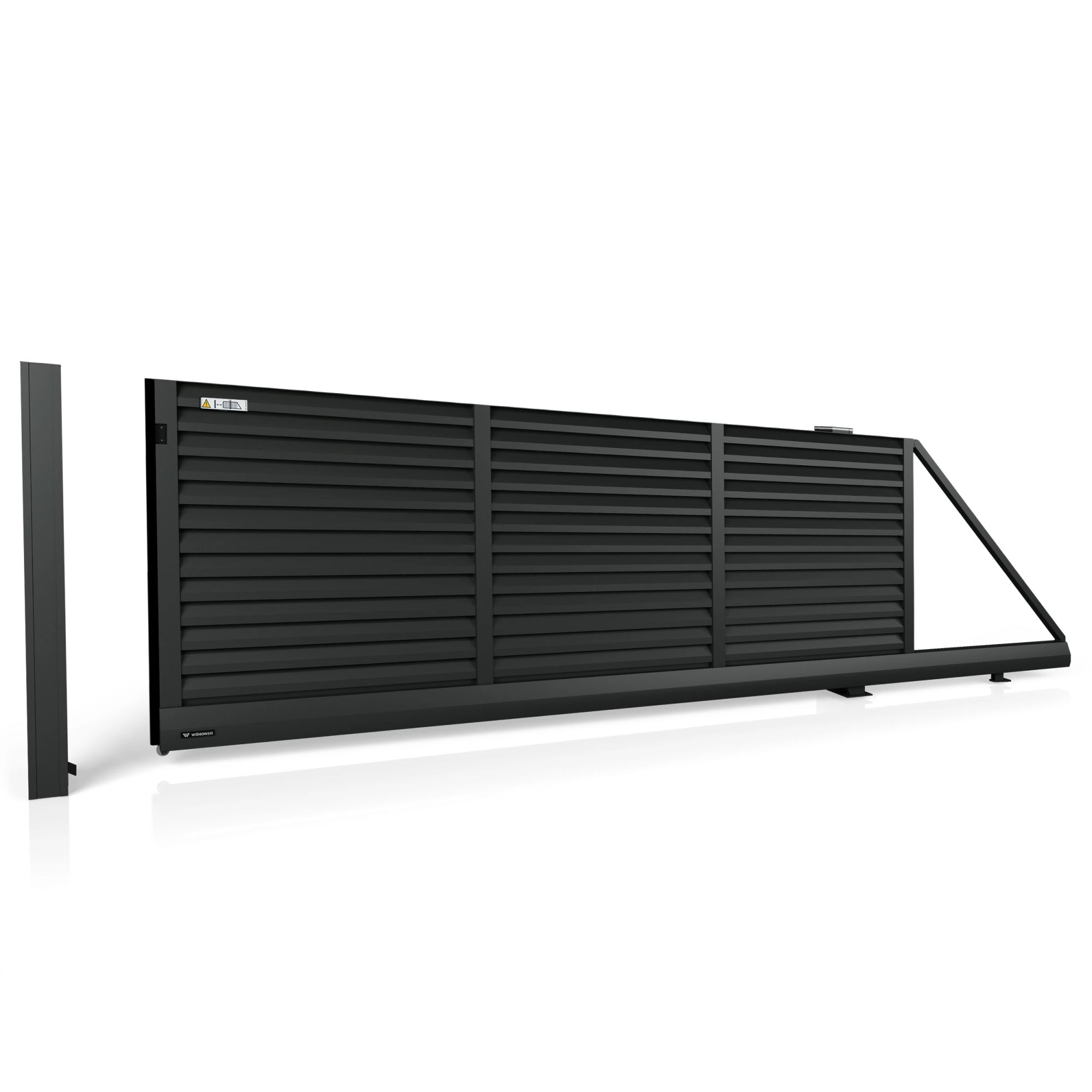 Brama aluminiowa przesuwna HOME INCLUSIVE AW.AL.202 — zdjęcie 1