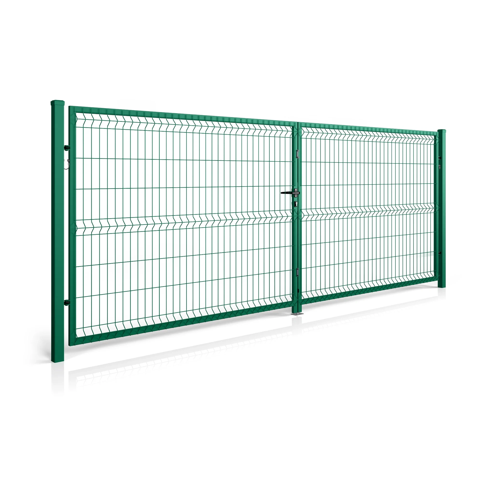 Brama panelowa dwuskrzydłowa Modest Light — zdjęcie 6