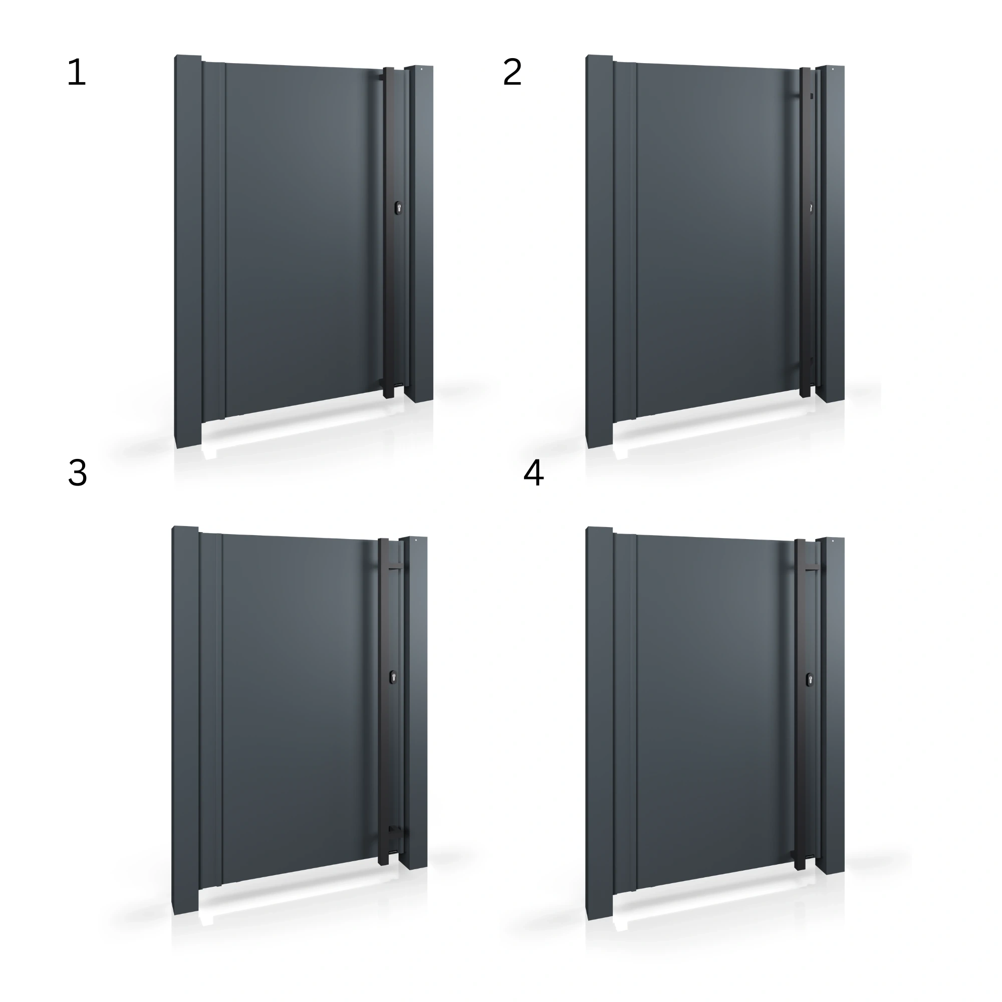 Furtka aluminiowa HOME INCLUSIVE AW.AL.203 — zdjęcie 8