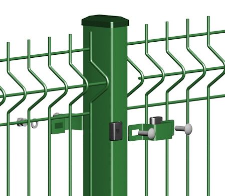 Panel ogrodzeniowy VEGA B 3D. Oczko 50x200 — zdjęcie 5
