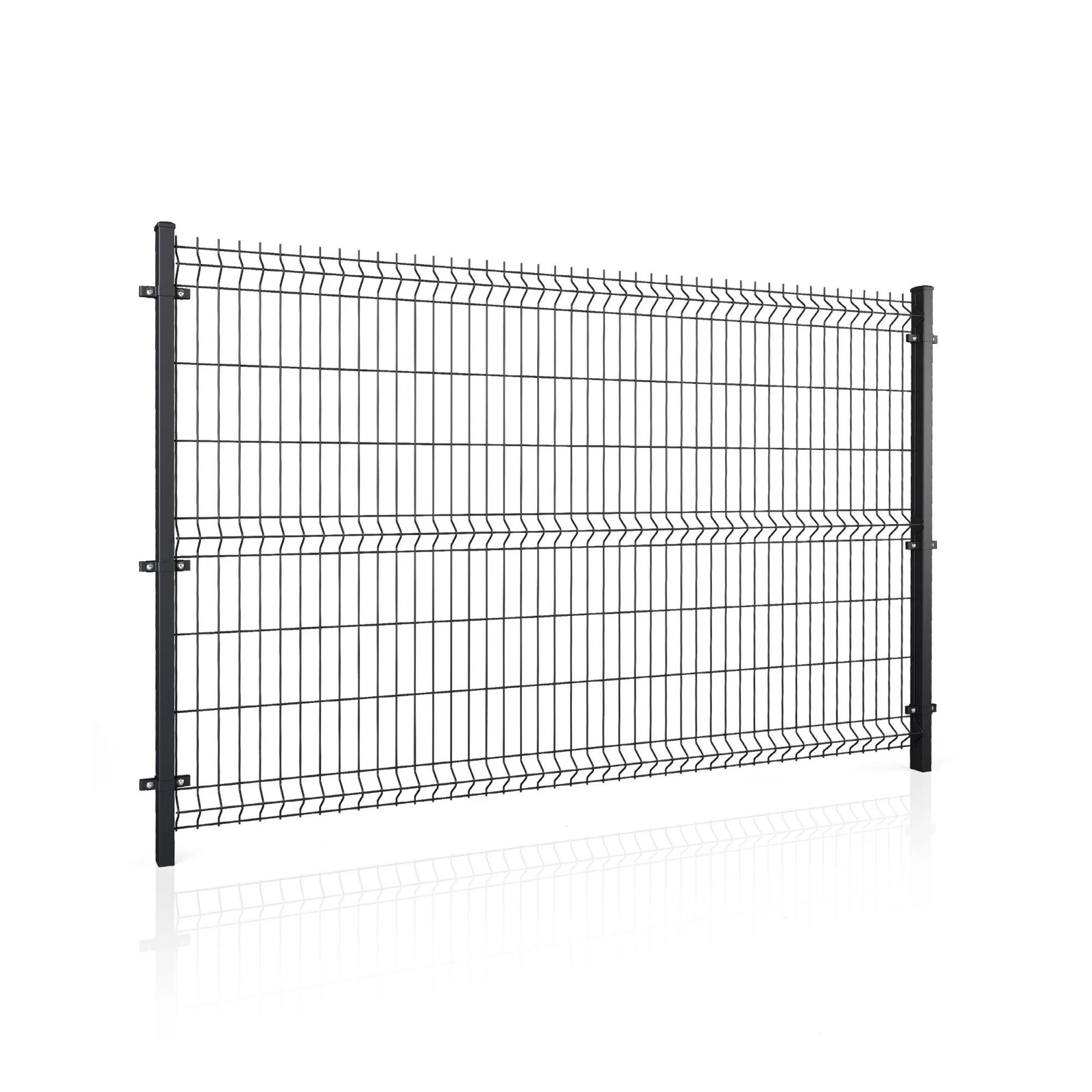 Panel ogrodzeniowy VEGA B 3D oczko: 55x200, słupy i akcesoria OMEGA. Palety po 50 kpl — zdjęcie 6
