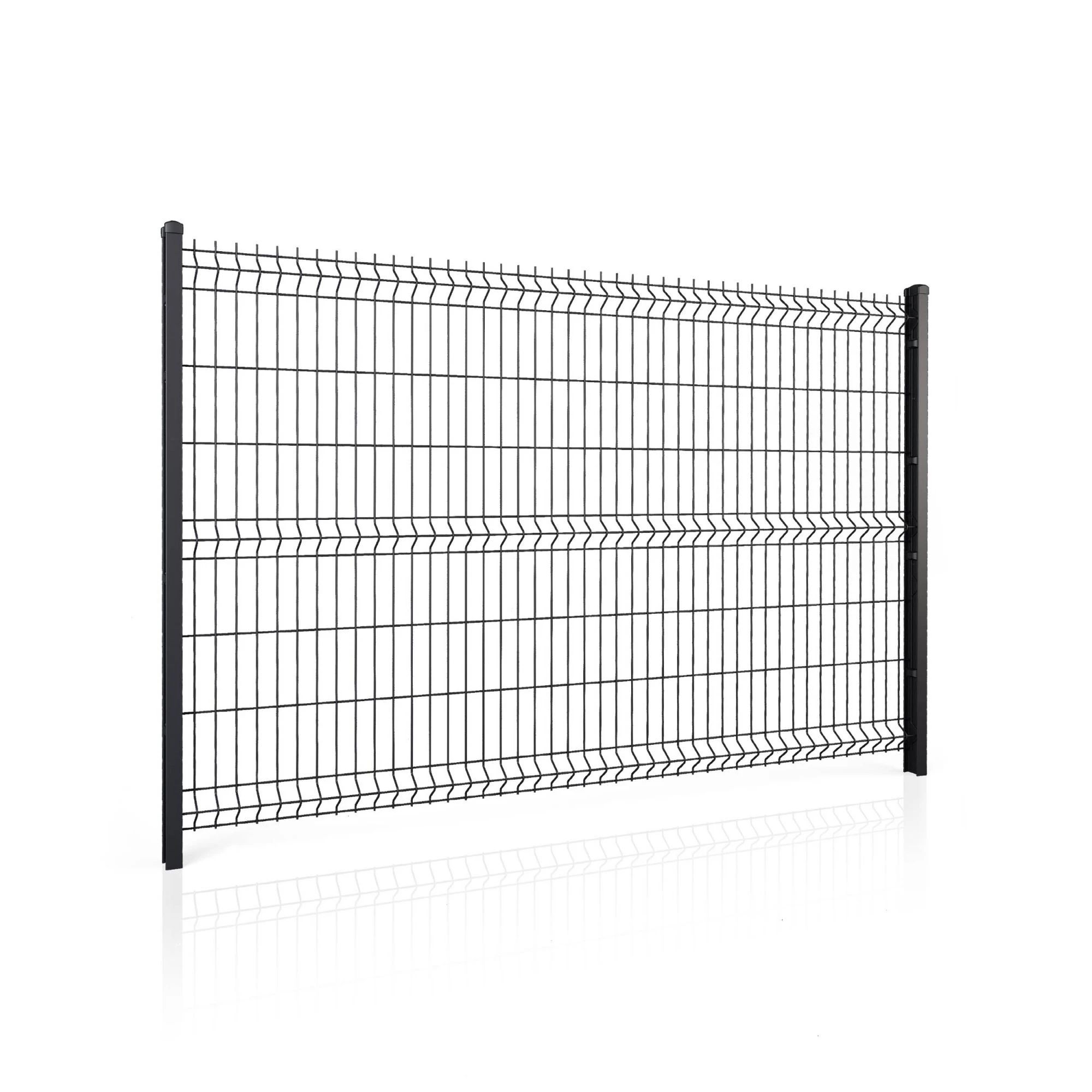 Panel ogrodzeniowy VEGA B Light 3D oczko: 50x200, słupy i akcesoria GAMMA. Palety po 50 kpl — zdjęcie 6