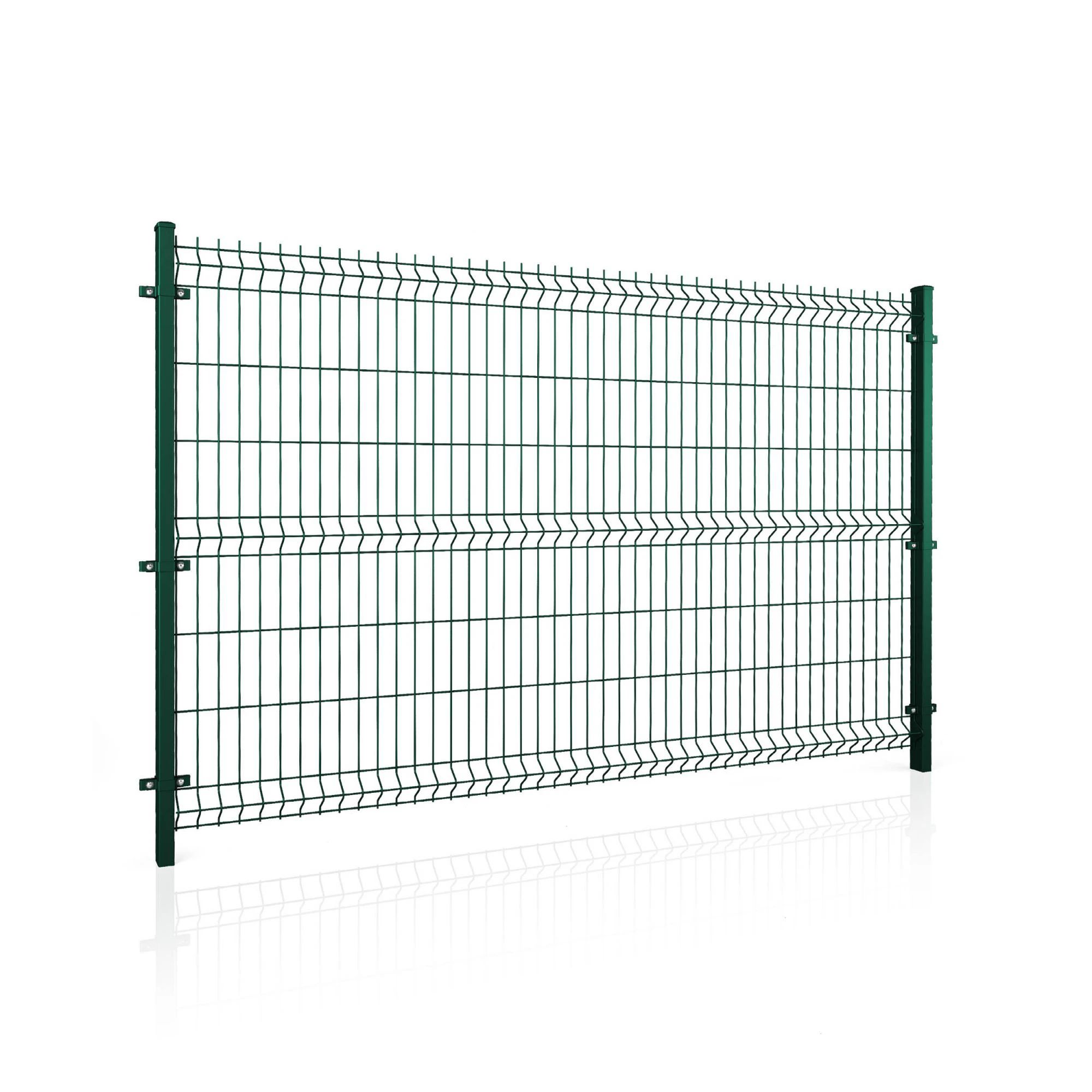 Panel ogrodzeniowy VEGA B Light 3D oczko: 50x200, słupy i akcesoria OMEGA Light. Palety po 50 kpl — zdjęcie 4