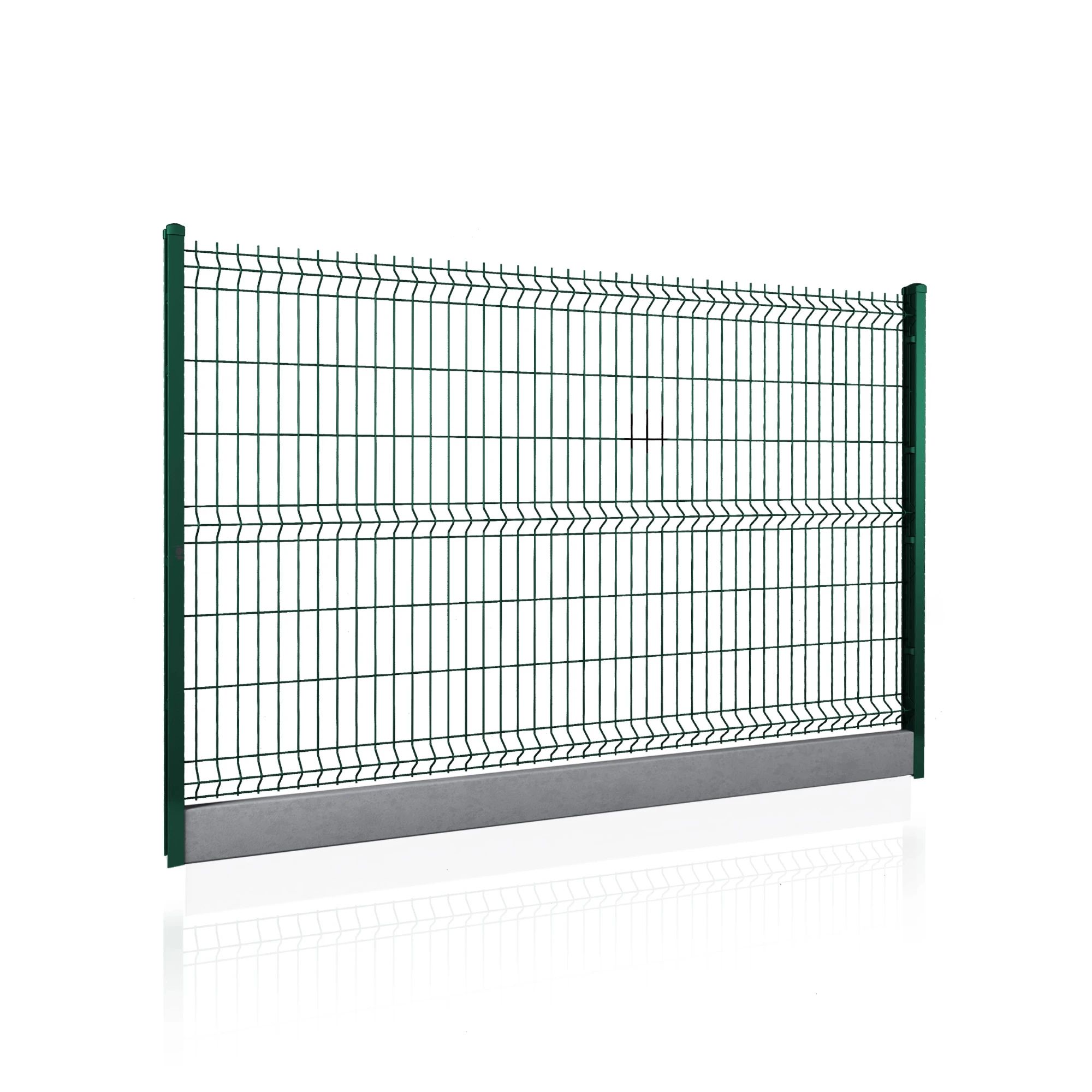 Panel ogrodzeniowy VEGA B Light 3D oczko: 55x200, słupy i akcesoria GAMMA. Palety po 50 kpl — zdjęcie 4